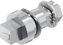 Insert square 8, Zinc die chrome-plated