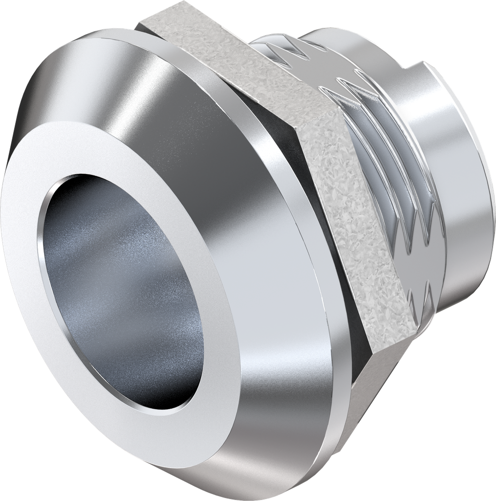 stator moulé, zamak chromé