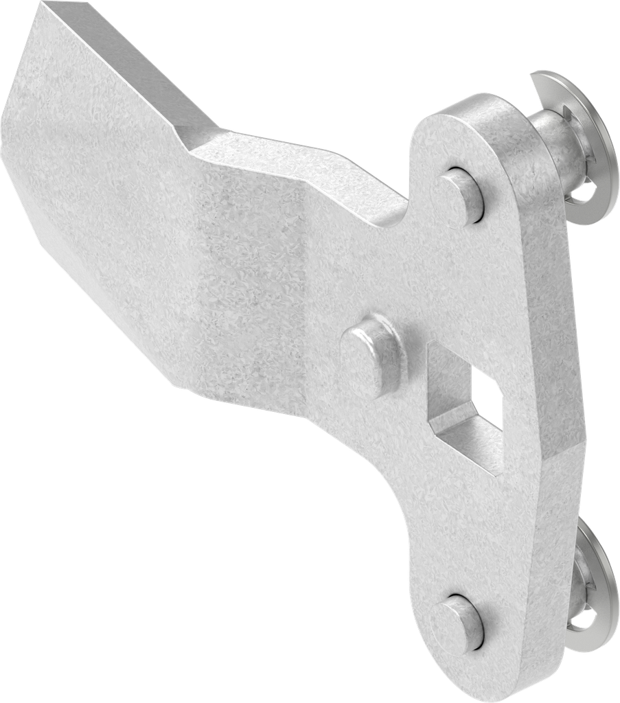3-Point cam, Steel zinc-plated
