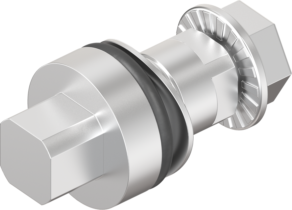 rotor carré 8, inox AISI 303