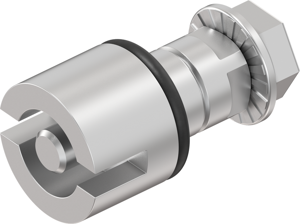 Inserto doppia aletta 5, acciaio inox AISI 303