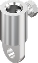 Adapter für Rundstange