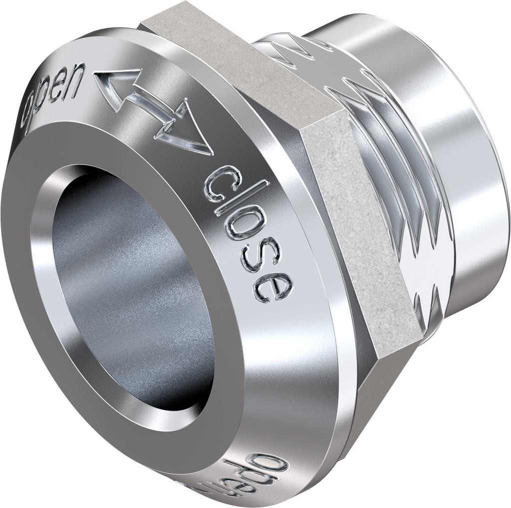 stator pour came étagée, zamak chromé