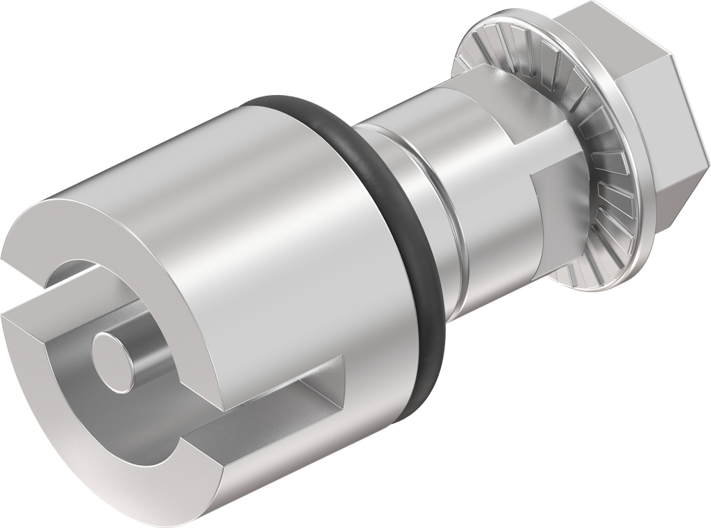 Inserto doble barra 3, acero inoxidable AISI 303