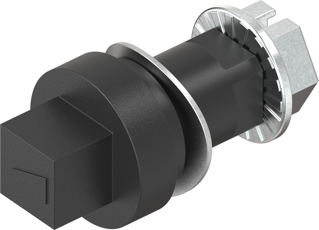 Inserto quadro 8, poliammide 66 GF 50 nero
