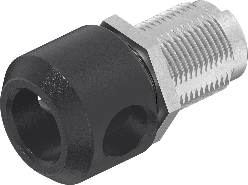 Housing for padlock, Zinc die black powder-coated