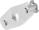 Propulsore per aste, acciaio zincato