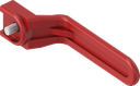 poignée intérieure, polyamide rouge