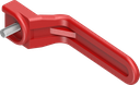 Binnengreep, polyamide rood