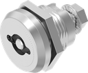 Chiusura 1/4 di giro di sicurezza doppia aletta 5 versione destra, acciaio inox AISI 303