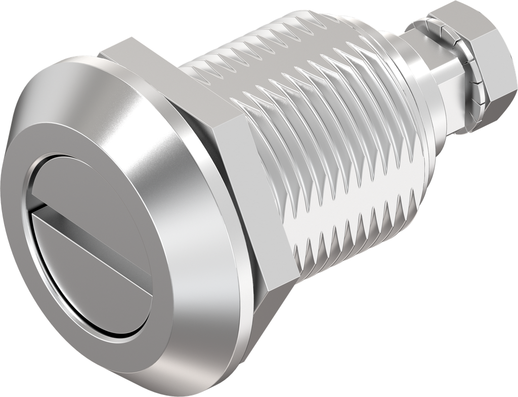 verrou à compression fente 2x4, inox AISI 316