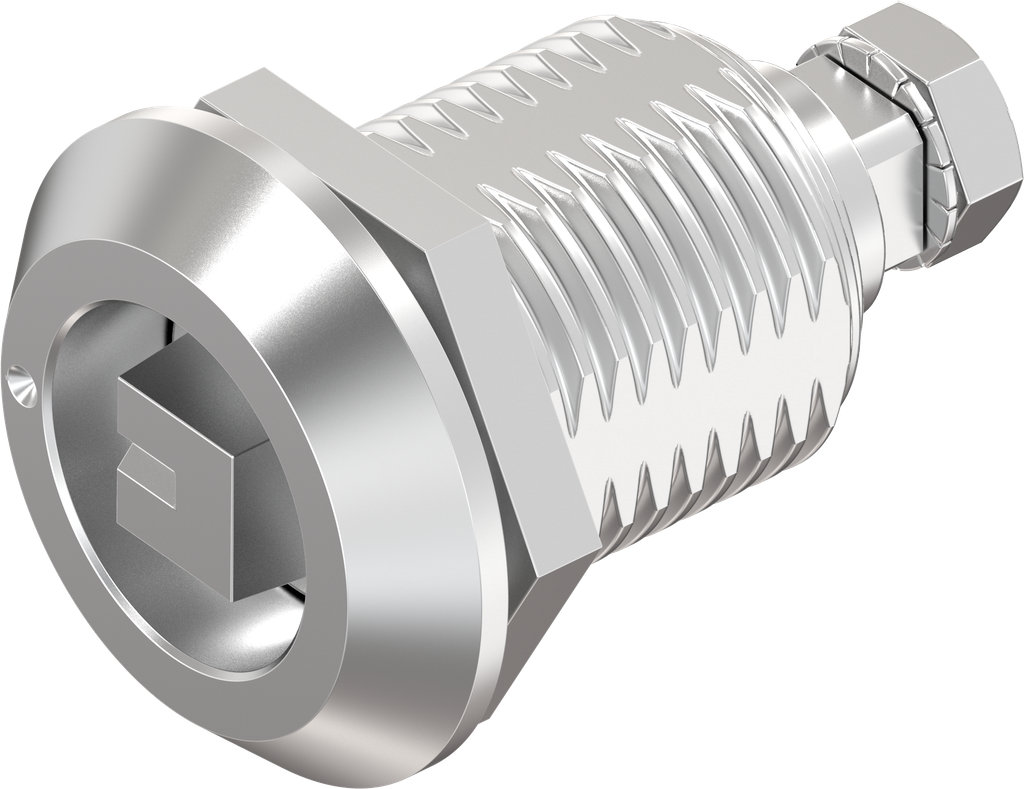 Chiusura 1/4 di giro a compressione versione ferroviaria, acciaio inox AISI 316