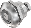 verrou à compression carré 8, inox AISI 316