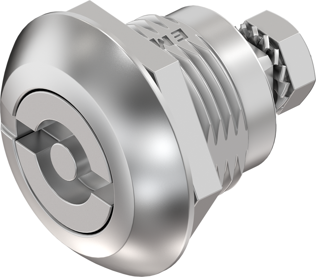 verrou à compression double barre 5, inox AISI 316