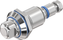 Hygiëne draai-span-slot, RVS 316L