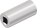 Pieza de conexión, aluminio