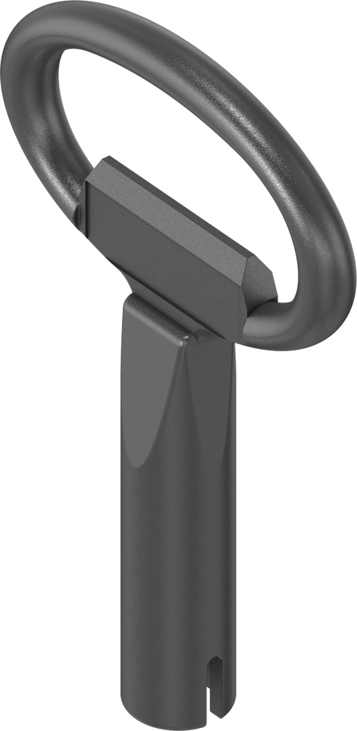 clé pour rotor Daimler Benz, zamak époxy noir