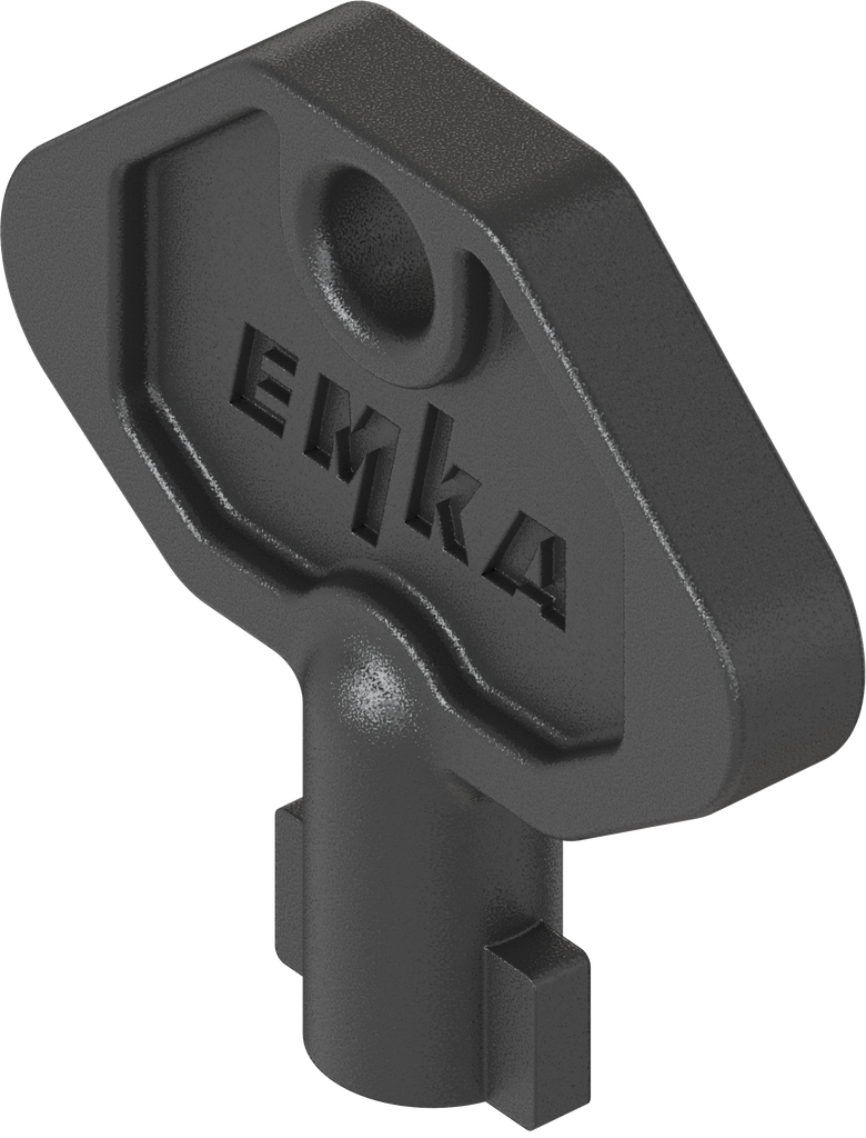 Llave para inserto doble barra 5, poliamida GF negro