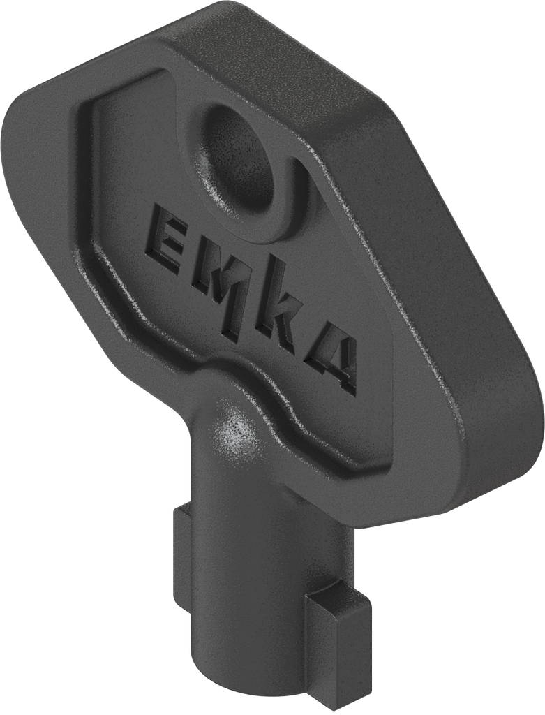 Key for insert double bit 3, Polyamide GF black