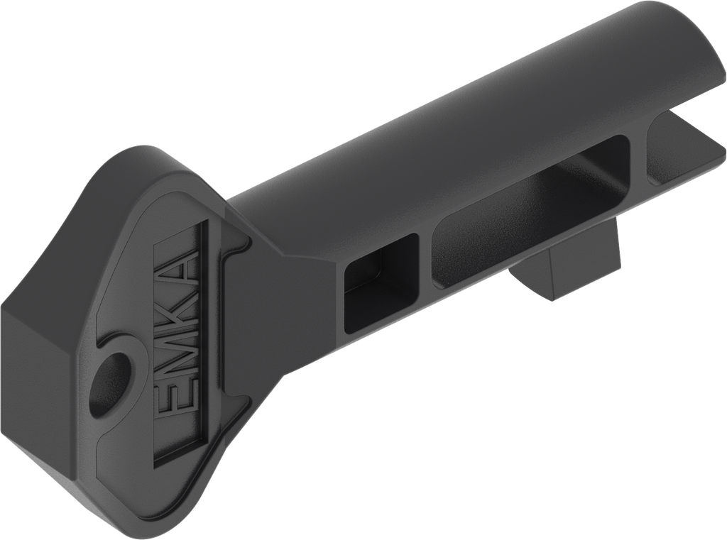Llave para obras, poliamida GF negro