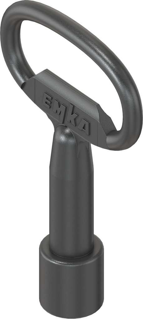 Key for insert hexagon male SW 11.1, Zinc die black powder-coated