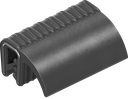Dichtprofil selbstklemmend, Moosgummi EPDM; Klemmprofil EPDM 65 ± 5 Shore A schwarz