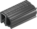 Dichtprofil selbstklemmend, Moosgummi NBR; Klemmprofil NBR 60 ± 5 Shore A schwarz