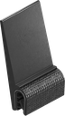 Dichtprofil selbstklemmend, Moosgummi EPDM; Klemmprofil PVC 70 ± 5 Shore A schwarz