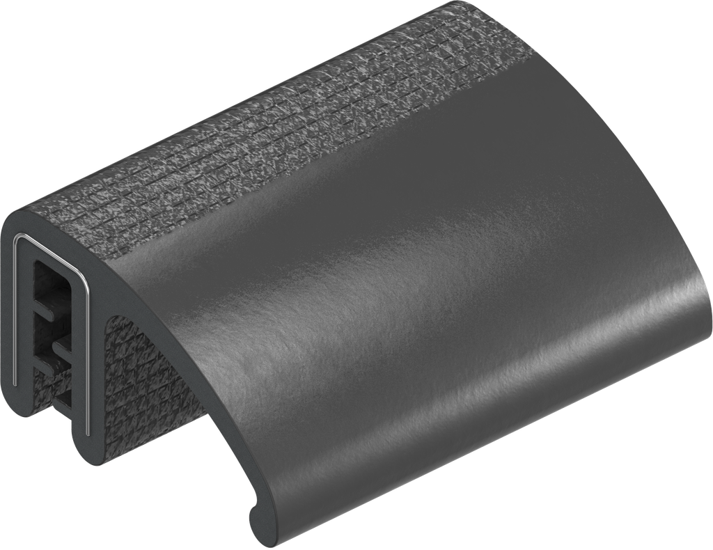joint d'étanchéité à clipser, EPDM 60 ± 5 Shore A noir