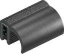 joint d'étanchéité à clipser, caoutchouc mousse EPDM; joint pare brise EPDM 60  ± 5 Shore A noir