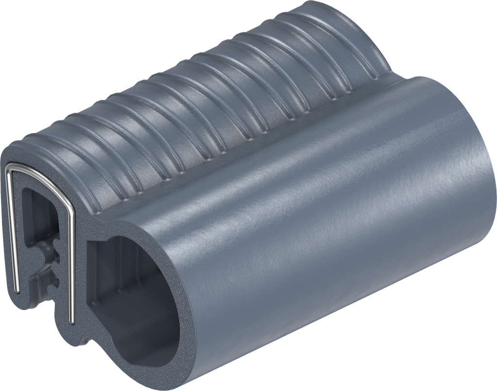joint d'étanchéité en matériau ignifuge, silicone 65 ± 5 Shore A bleu noir