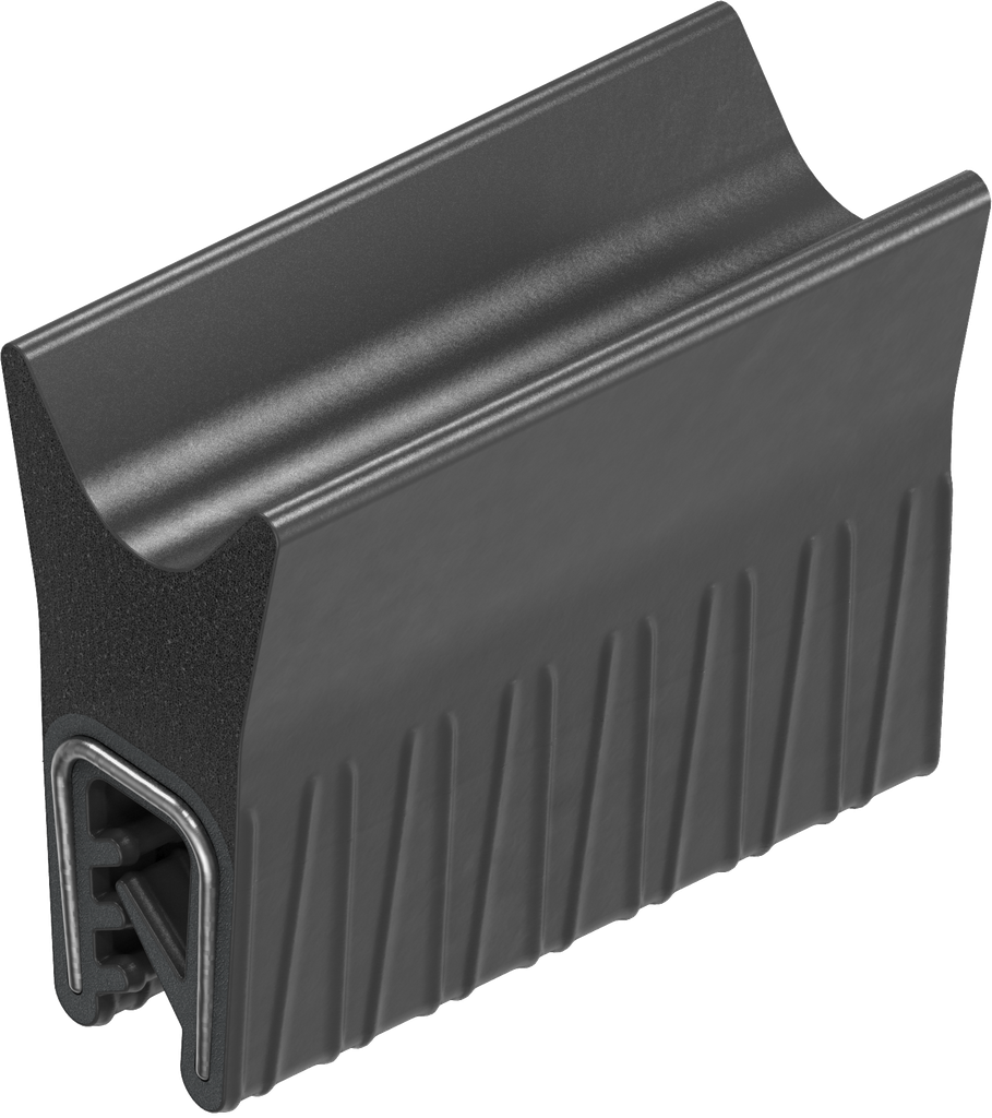 joint d'étanchéité en matériau ignifuge, caoutchouc mousse EPDM; joint pare brise EPDM 60  ± 5 Shore A noir