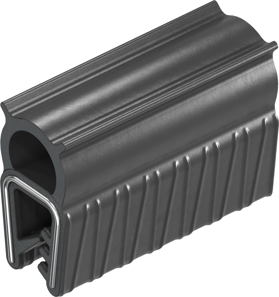 joint d'étanchéité en matériau ignifuge, caoutchouc mousse EPDM; joint pare brise EPDM 60  ± 5 Shore A noir