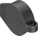 capuchon anti-poussière, polyéthylène noir