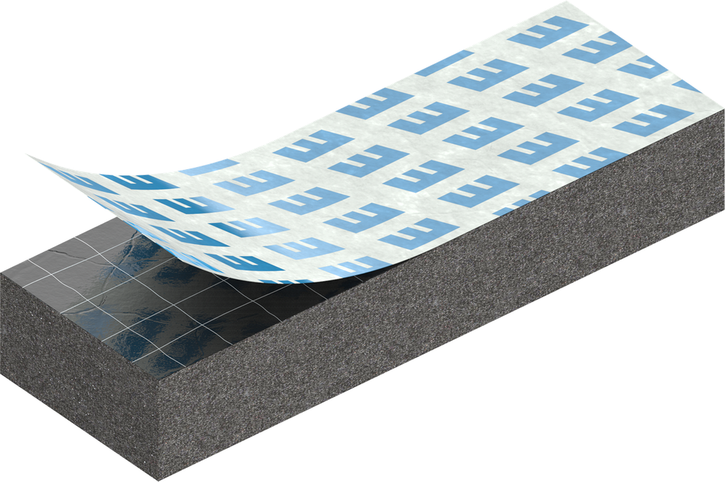 caoutchouc mousse 5 x 10 mm, EPDM noir, anti-allongement et auto-adhésif