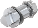 Insert triangular 6.5, Zinc die chrome-plated