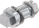 rotor carré 6, zamak chromé