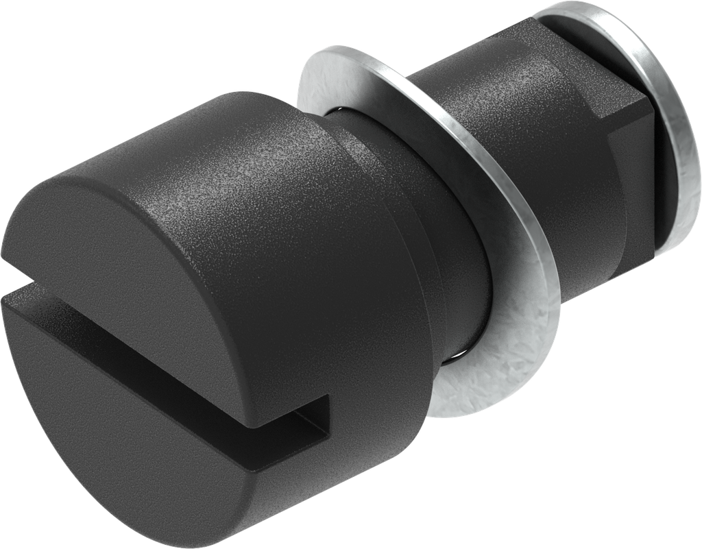 Inserto taglio 1,5x3, poliammide 66 GF 50 nero