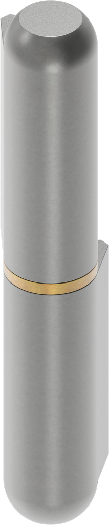 Paumelle à souder, acier brut