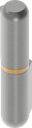 Bisagra, soldable, acero bruto