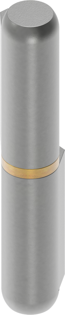 Bisagra, soldable, acero bruto
