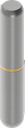 Paumelle à souder, acier brut