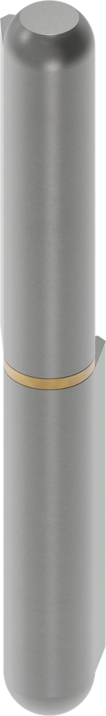 Paumelle à souder, acier brut