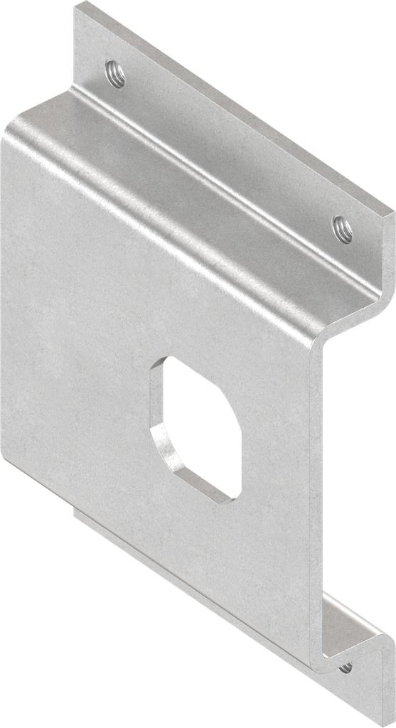 Support for slam-lock, Steel zinc-plated