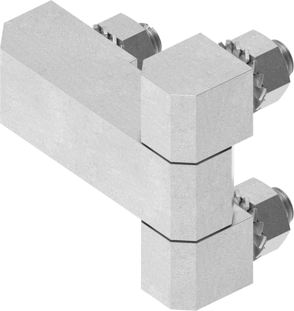 180° Hinge, Steel zinc-plated