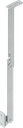 Klepuitzetter rechts, Staal verzinkt
