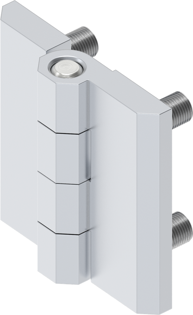 180° Hinge, Zinc die chrome-plated