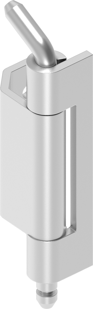 charnière 120°, inox AISI 304