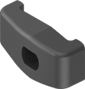 Klembeugel, polyamide GF zwart