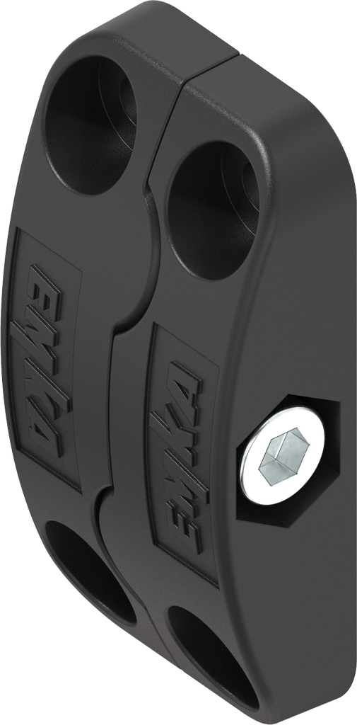 3D-Connettore con rientranza, poliammide 66 GF 50 nero